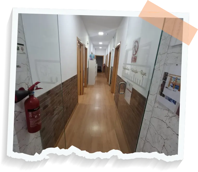 Corredor Academia Estudo Mais